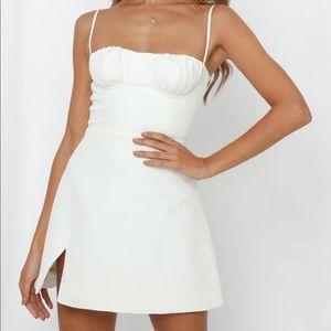 Brand New Super Cute!!! - Hello Molly White Dress